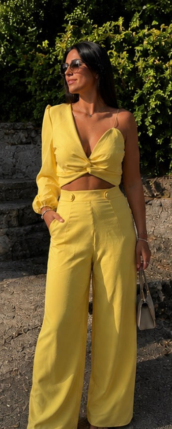 Conjunto Amadeus amarelo