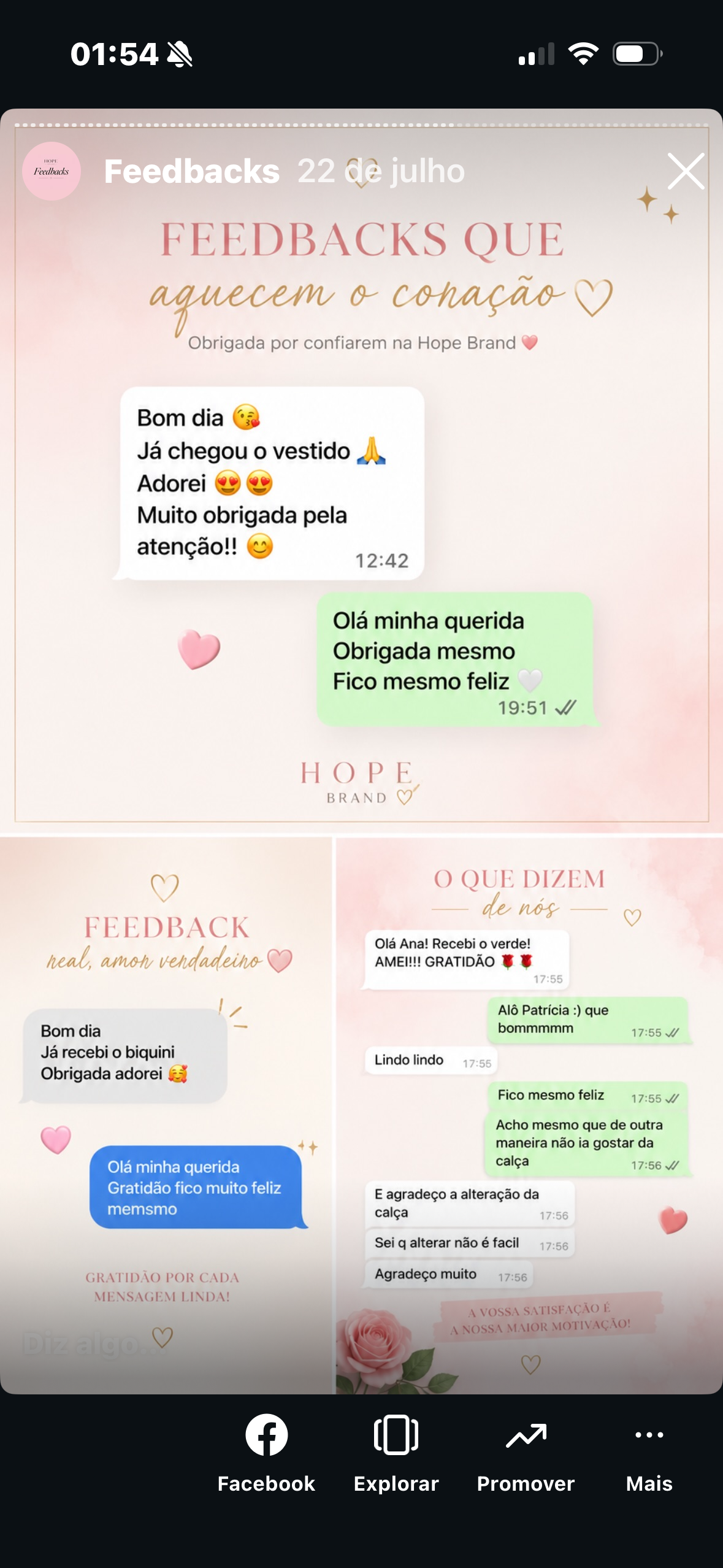 O que dizem sobre nós ?