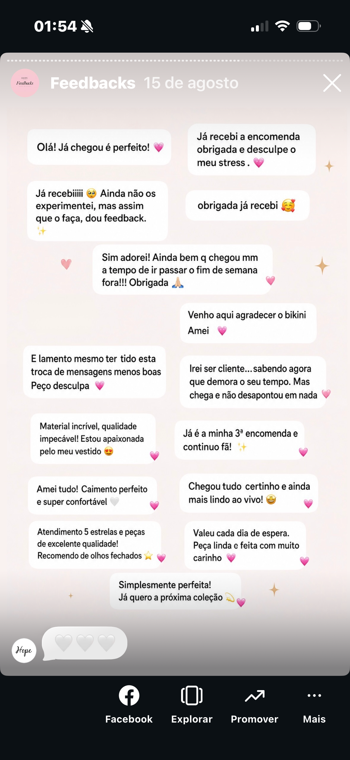 O que dizem sobre nós ?