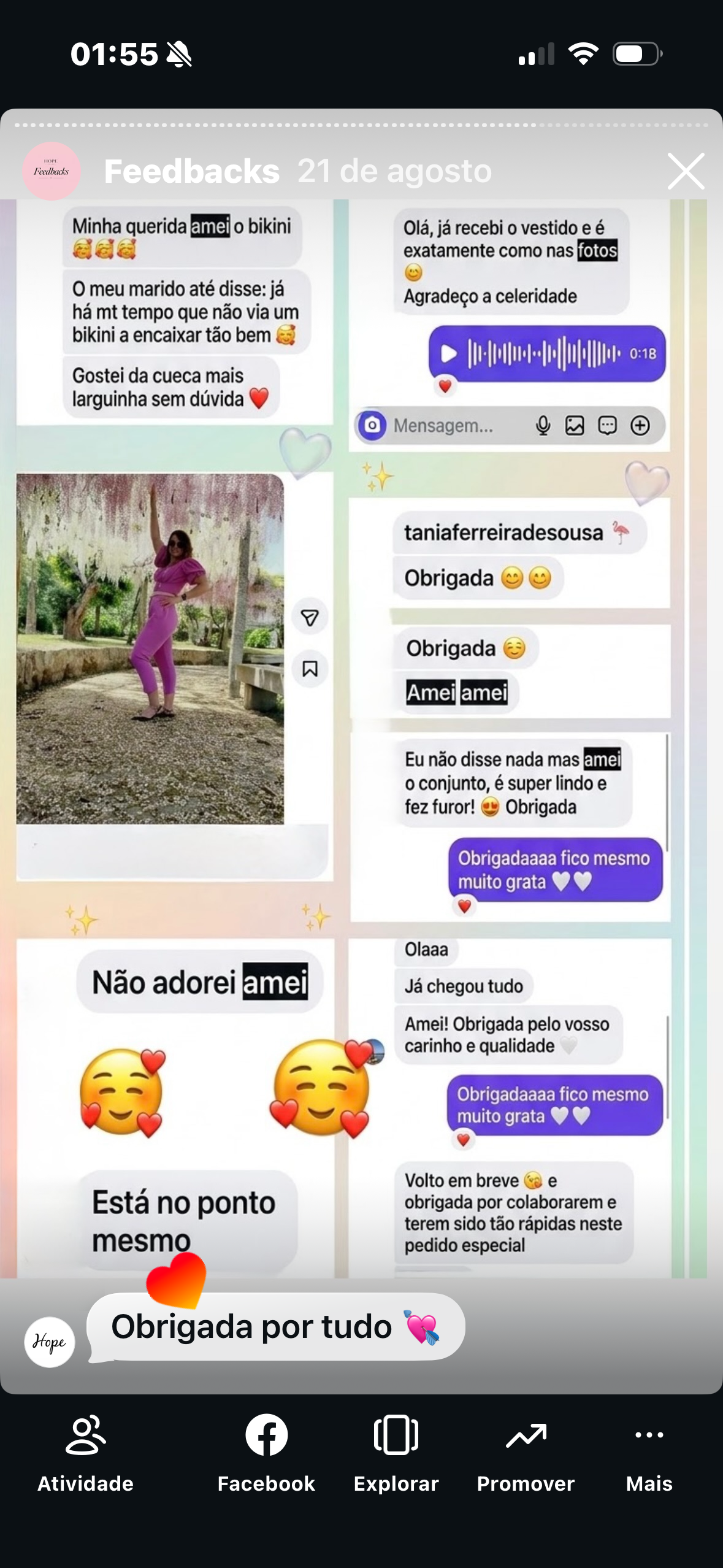 O que dizem sobre nós ?
