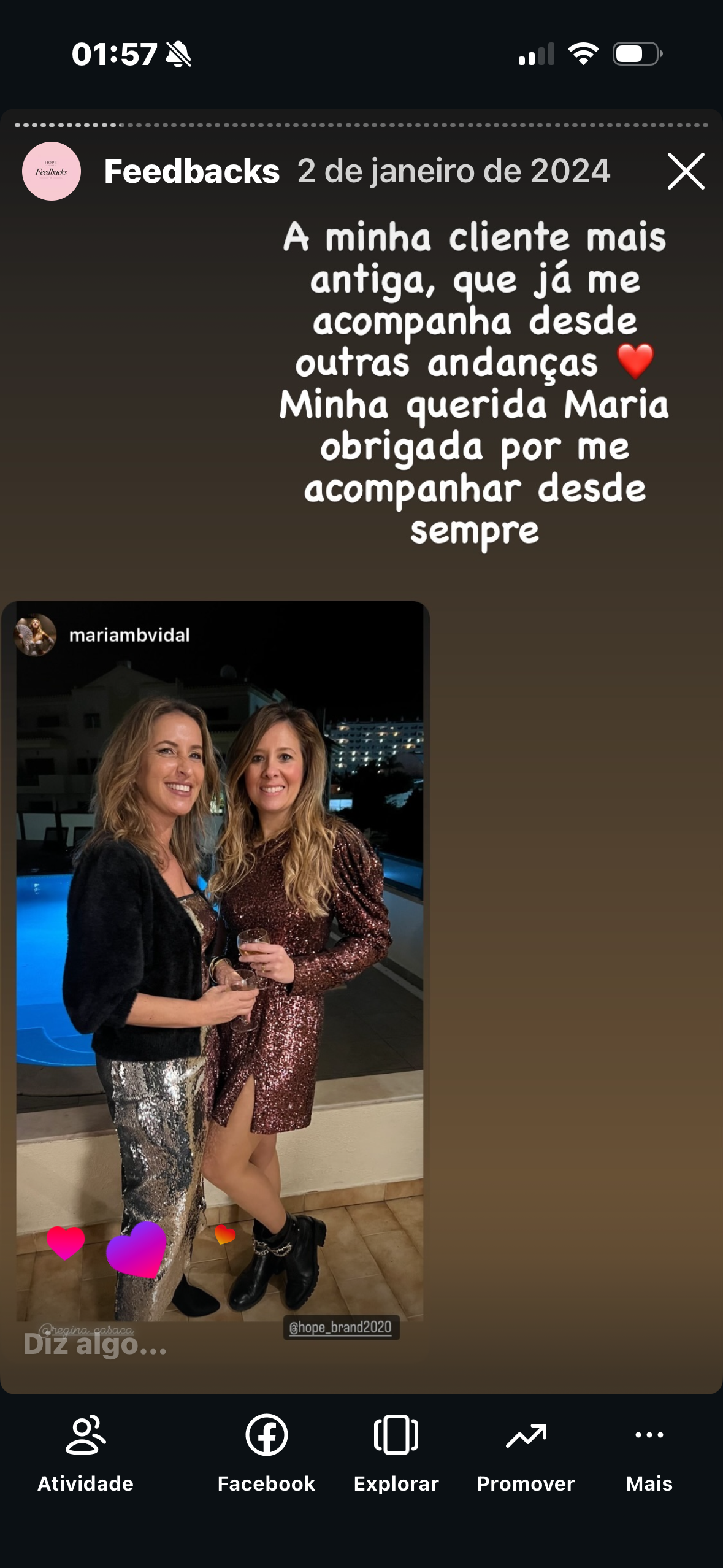 O que dizem sobre nós ?