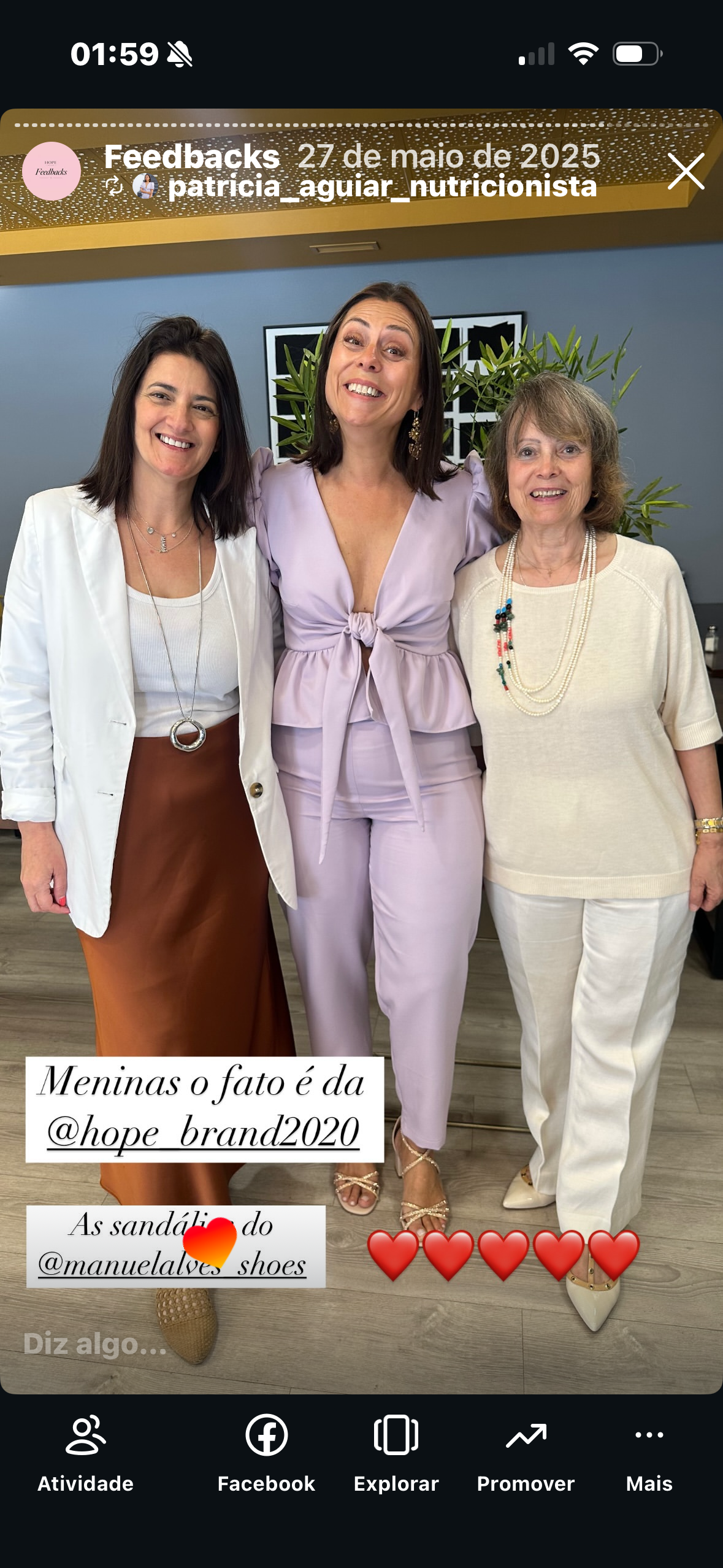 O que dizem sobre nós ?