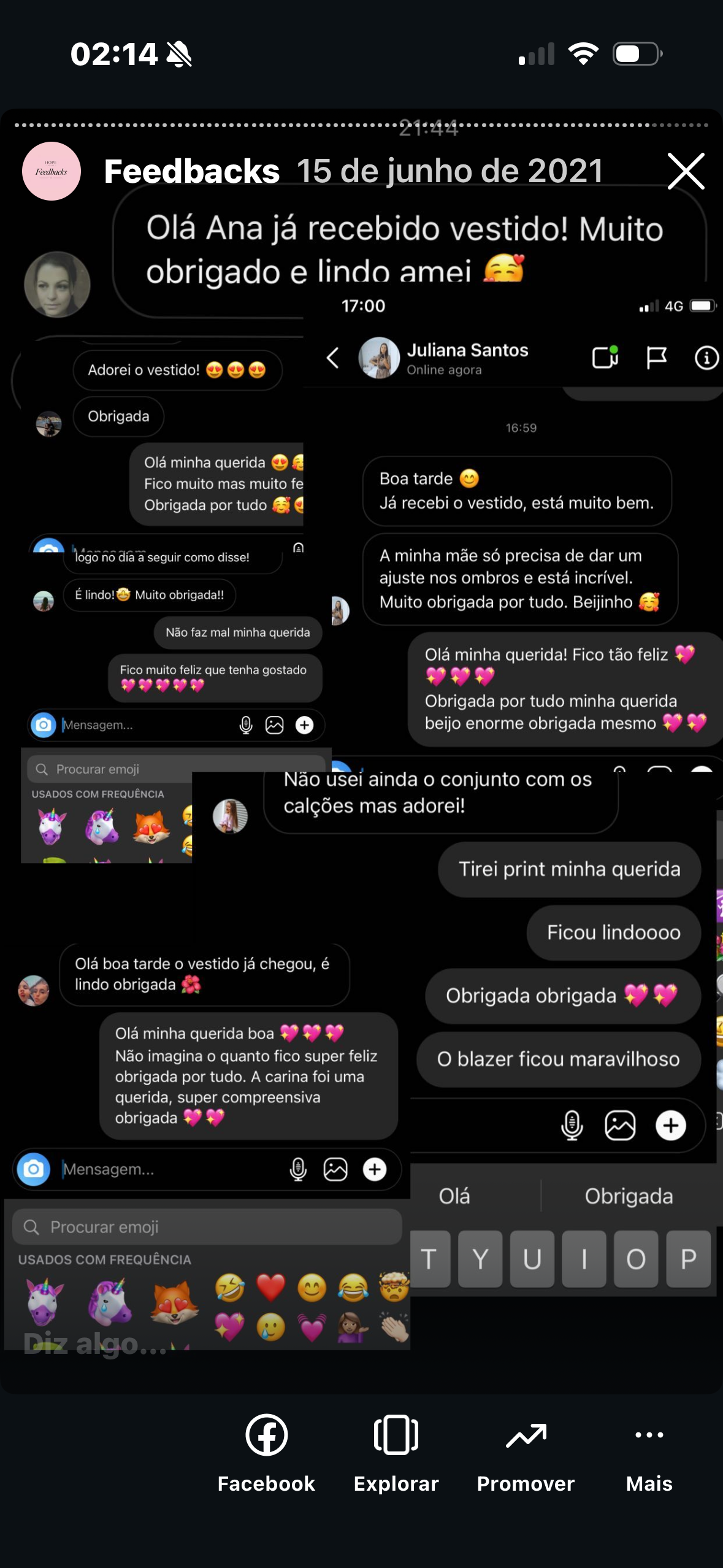 O que dizem sobre nós ?