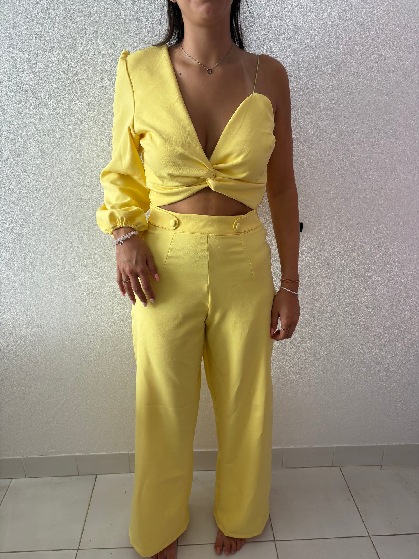 Conjunto Amadeus amarelo